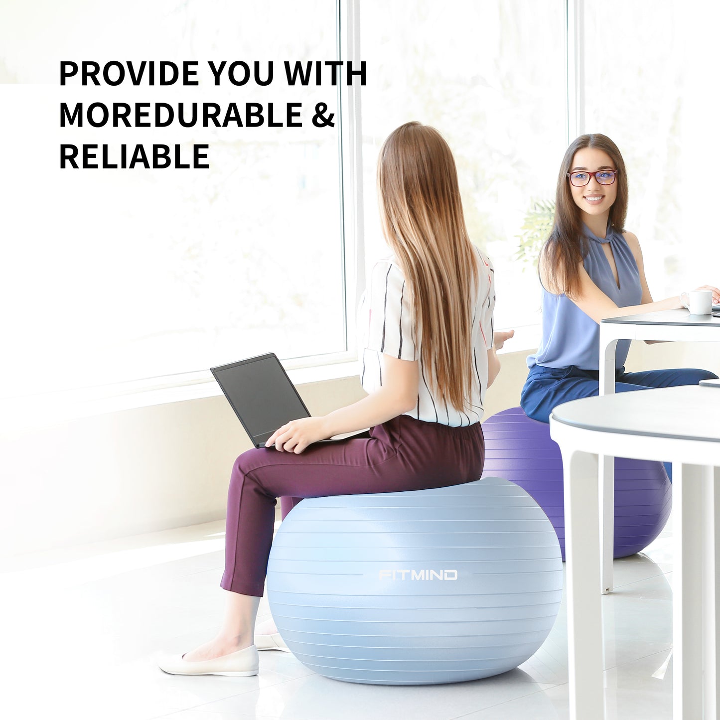 Pregnancy Ball, Extra Thick Yoga Ball - 55/65/75cm