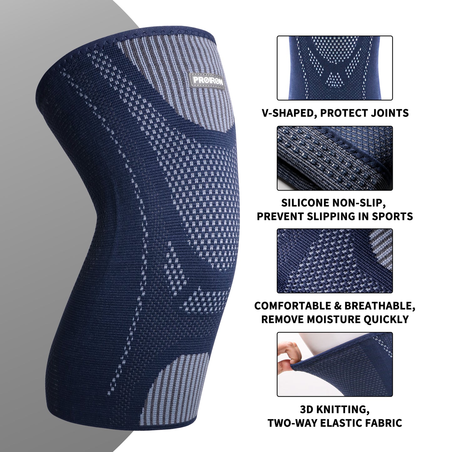 Knee Braces, Knee Compression Sleeves for Running,Workout