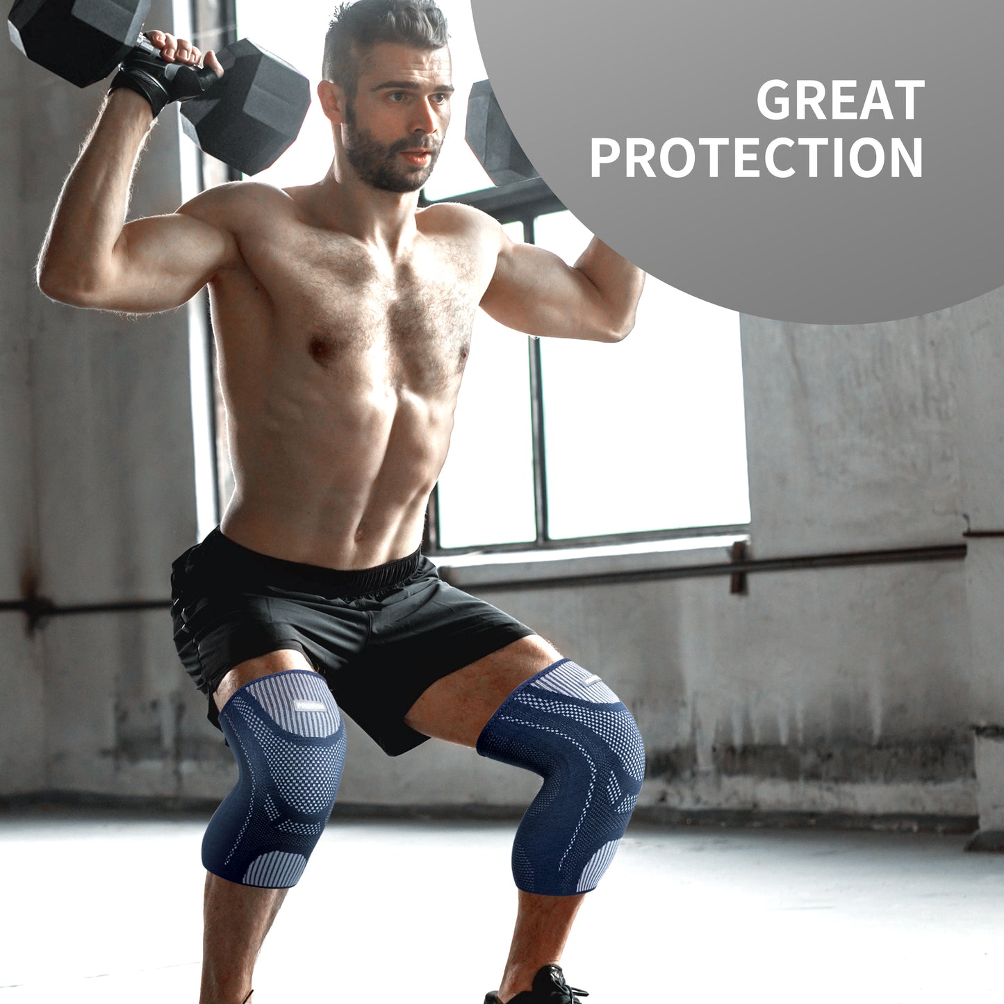 Knee Braces, Knee Compression Sleeves for Running,Workout