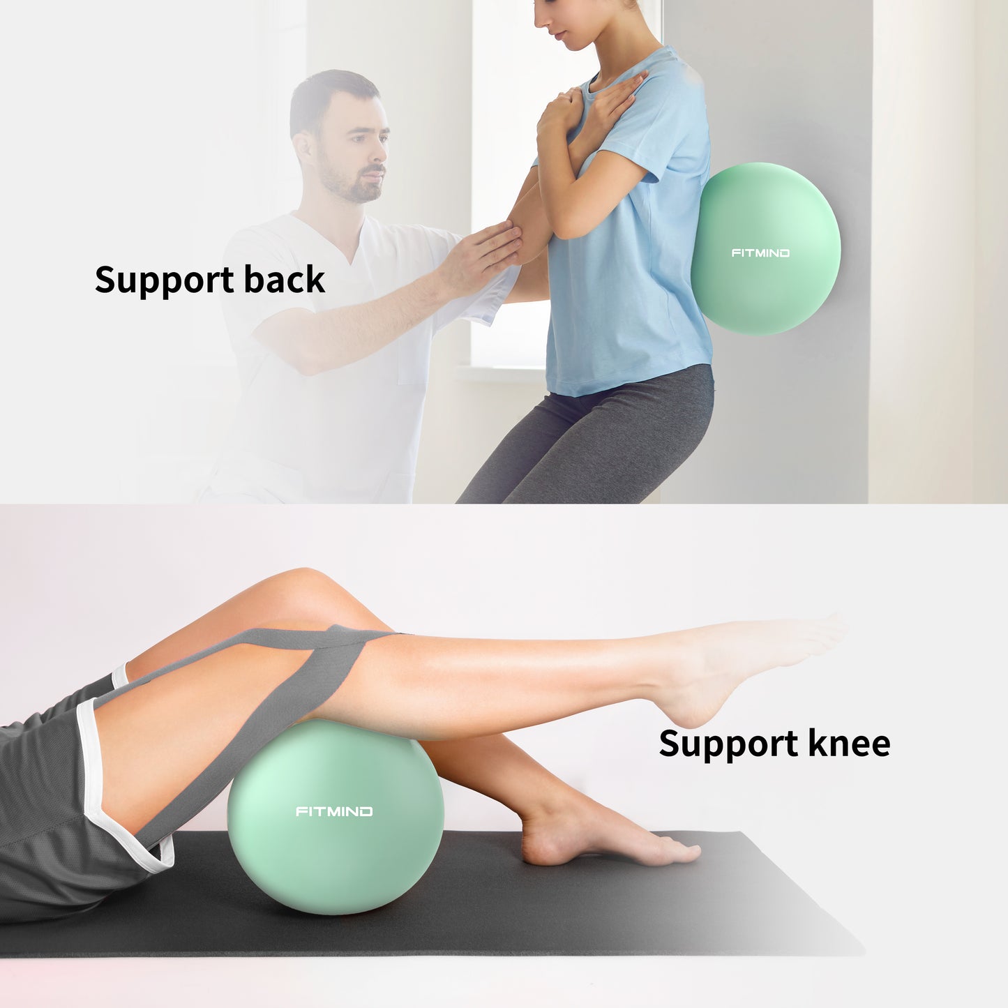 Pilates Ball, Small Exercise Ball - 25cm