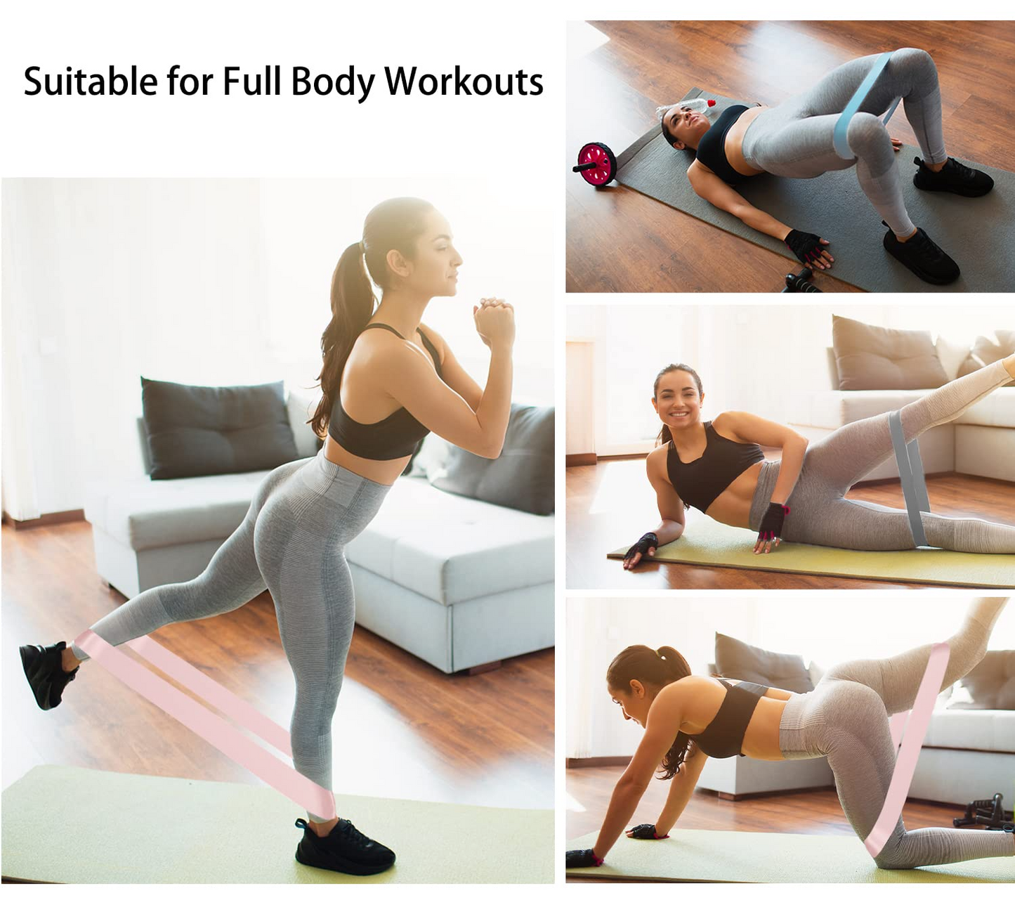 Anti-Slip Resistance Bands Set of 3