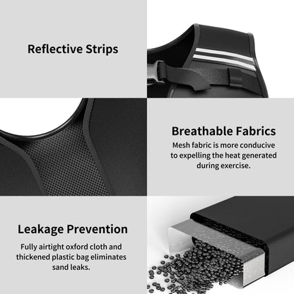 Adjustable Weighted Vest 22LB/44LB