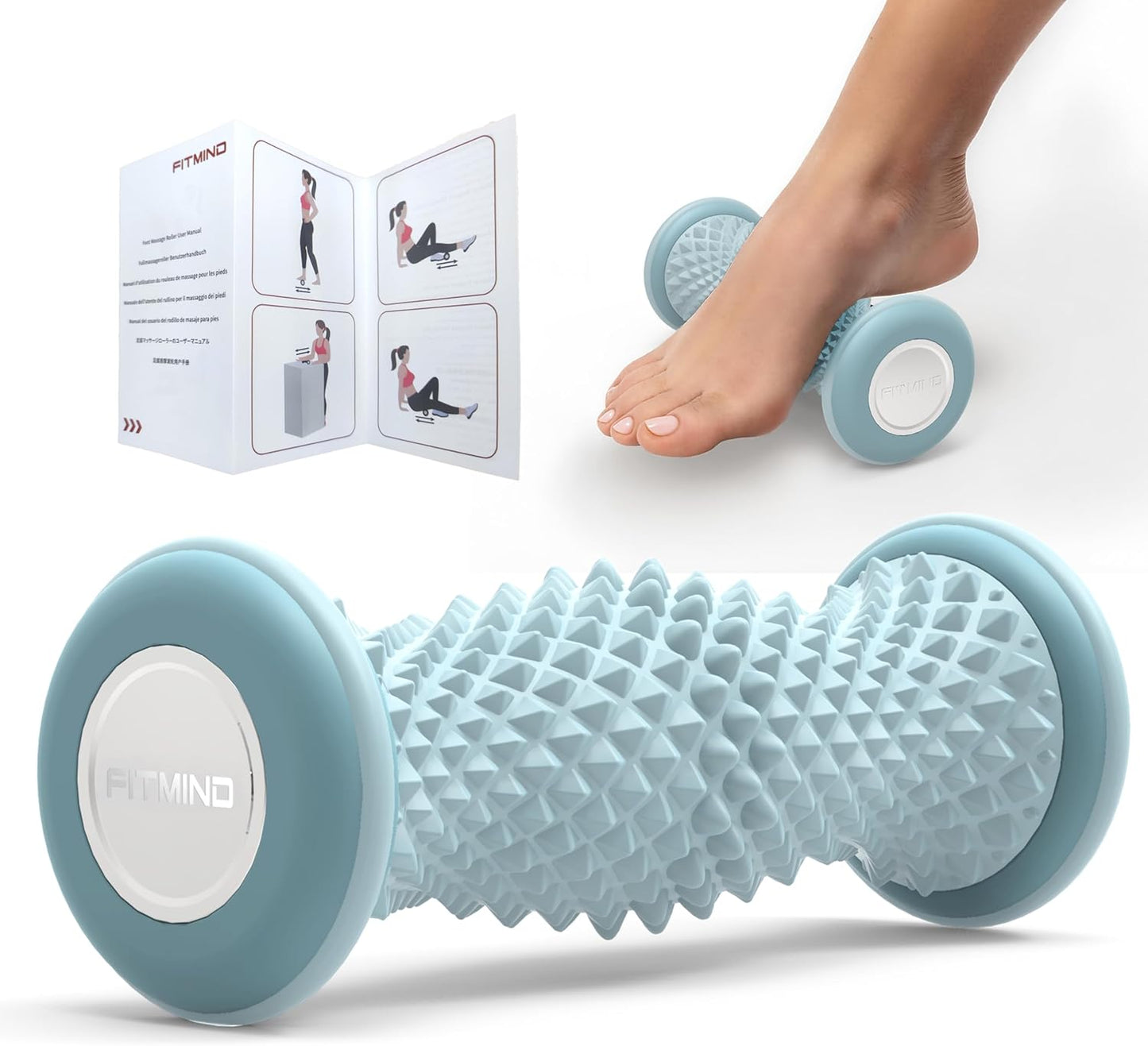 Foot Roller Massager for Plantar Fasciitis, Arch and Heel Pain Relief