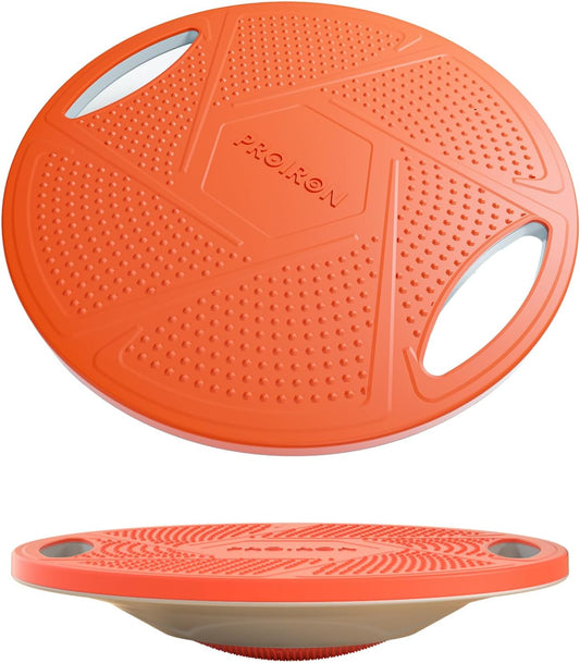 Wobble Balance Board, Stability Board, Orange/Gray